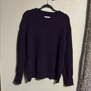 Staccato Deep Purple Crew Neck Sweater